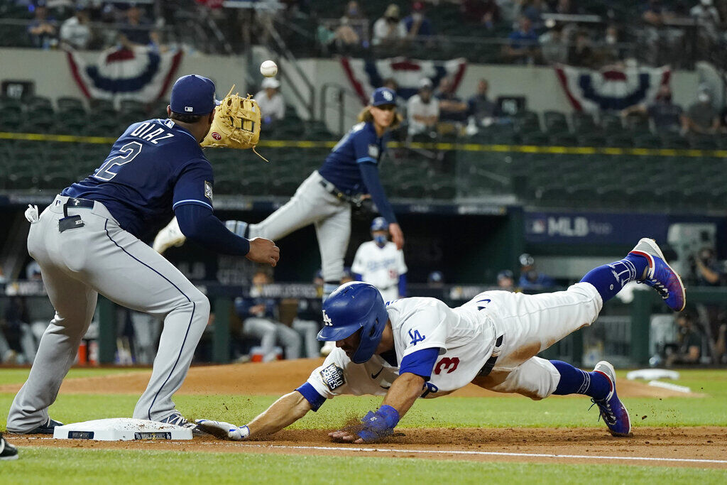 APTOPIX World Series Rays Dodgers Baseball